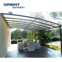 Professional aluminium awning retractable gazebo